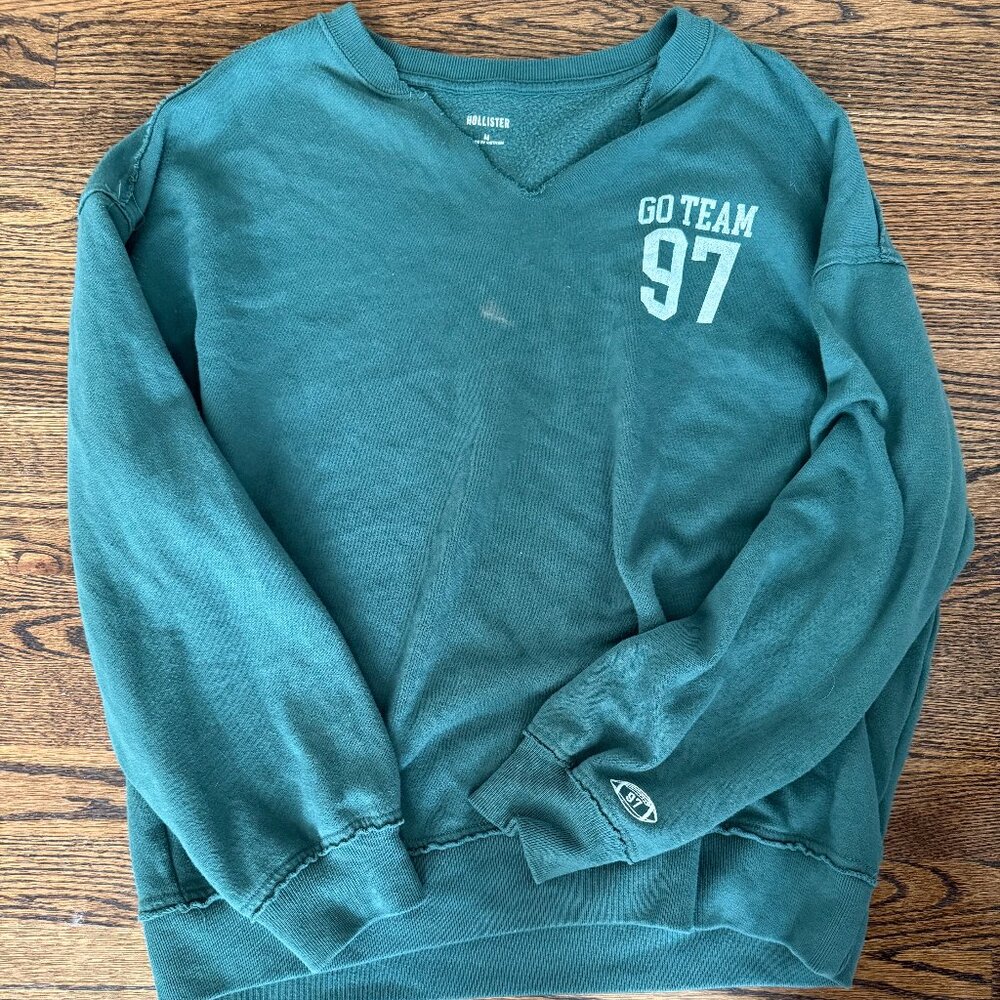 Green Hollister Sweatshirt Size(M)